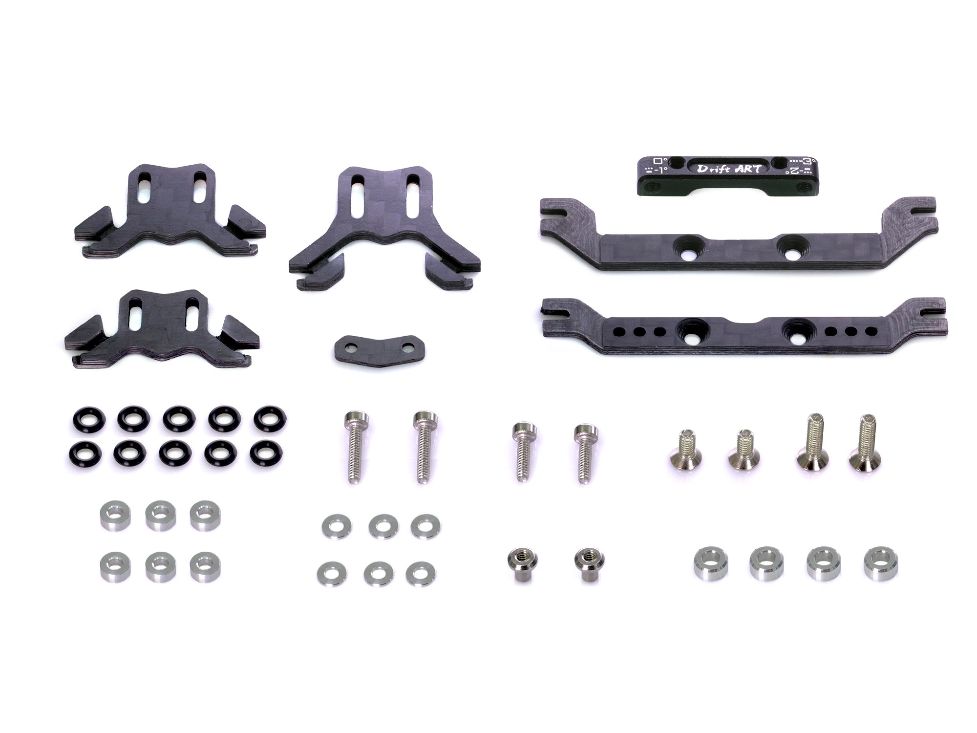 1-28 Universal Body Mount Set DA4 For kyosho miniz GL Body For DA3 DA4 DA2 [Drift Art] 97801