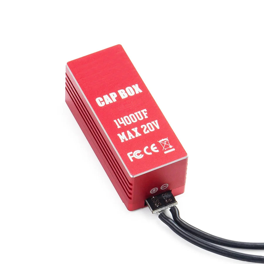 OMG 1400UF Max20V Cap Box Glitch Buster Capacitor w/ Reverse Protect [OMG] OMG-ESC-CAP01