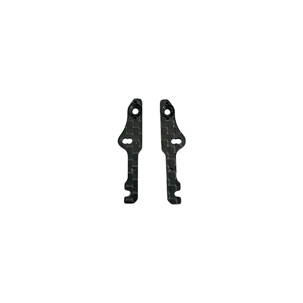 XB-F1 1-28 - Carbon Side Link Plate Kit For XBF1 (2pcs) [Xbility RC] F1-026