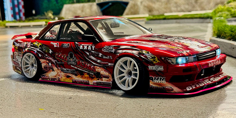 S13 Rally Nissan S13 Silvia ORIGIN LAB - animal (w- TAKA LIVERY) [Addiction RC ...