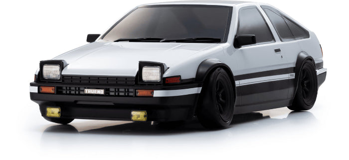 *PAINTED* 1-10 Toyota Corolla AE86 Trueno Hatchback White Body Shell (Fazer) [Kyosho] FAB615WH