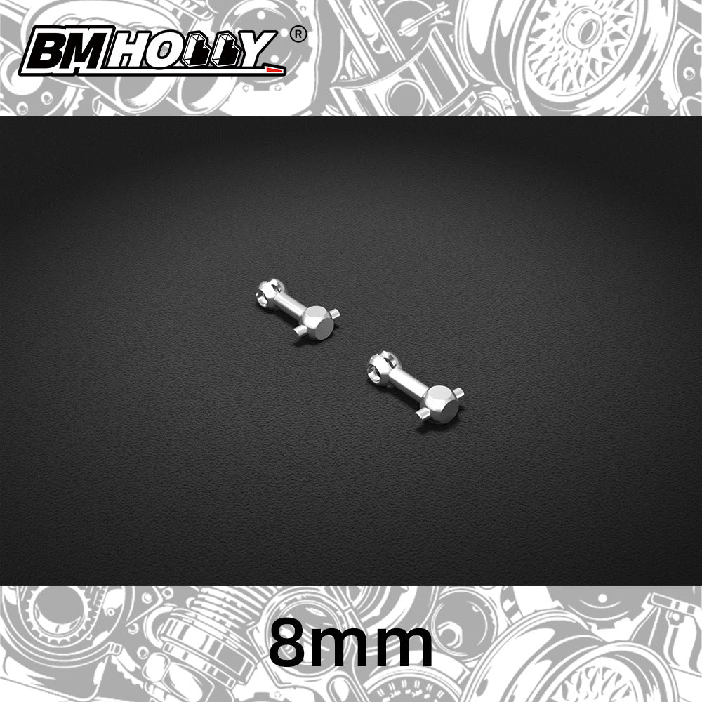 8MM Metal CVD Drive Shaft for FLD Cars 86 S13 1-28 [BM Racing] FLD-OP009-8S