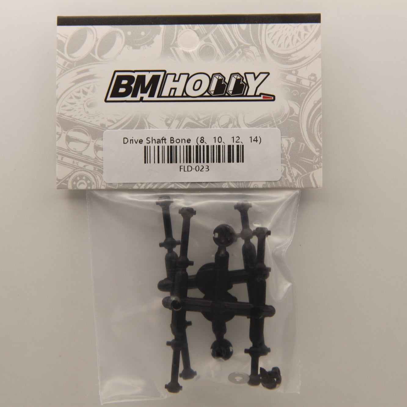 Drive Shaft Bone (8,10,12,14) for FLD Cars 86 S13 1-28 [BM Racing] FLD-023