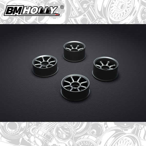 Wheel Set for FLD 86 S13 1-28 [BR RACING] FLD-030-A