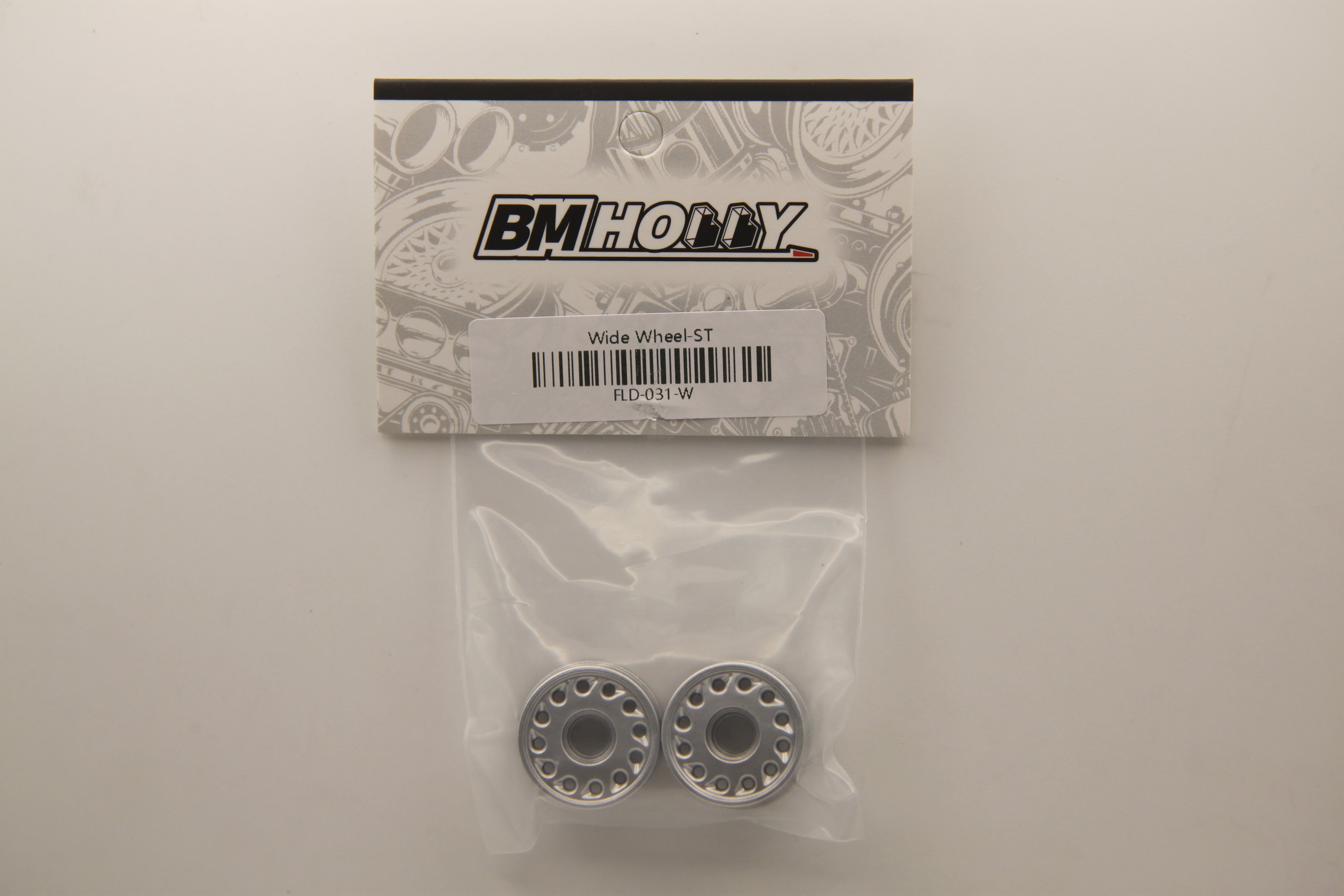 Wide Wheel Set For FLD Cars 86 S13 1-28 [BM Racing] FLD-031-W