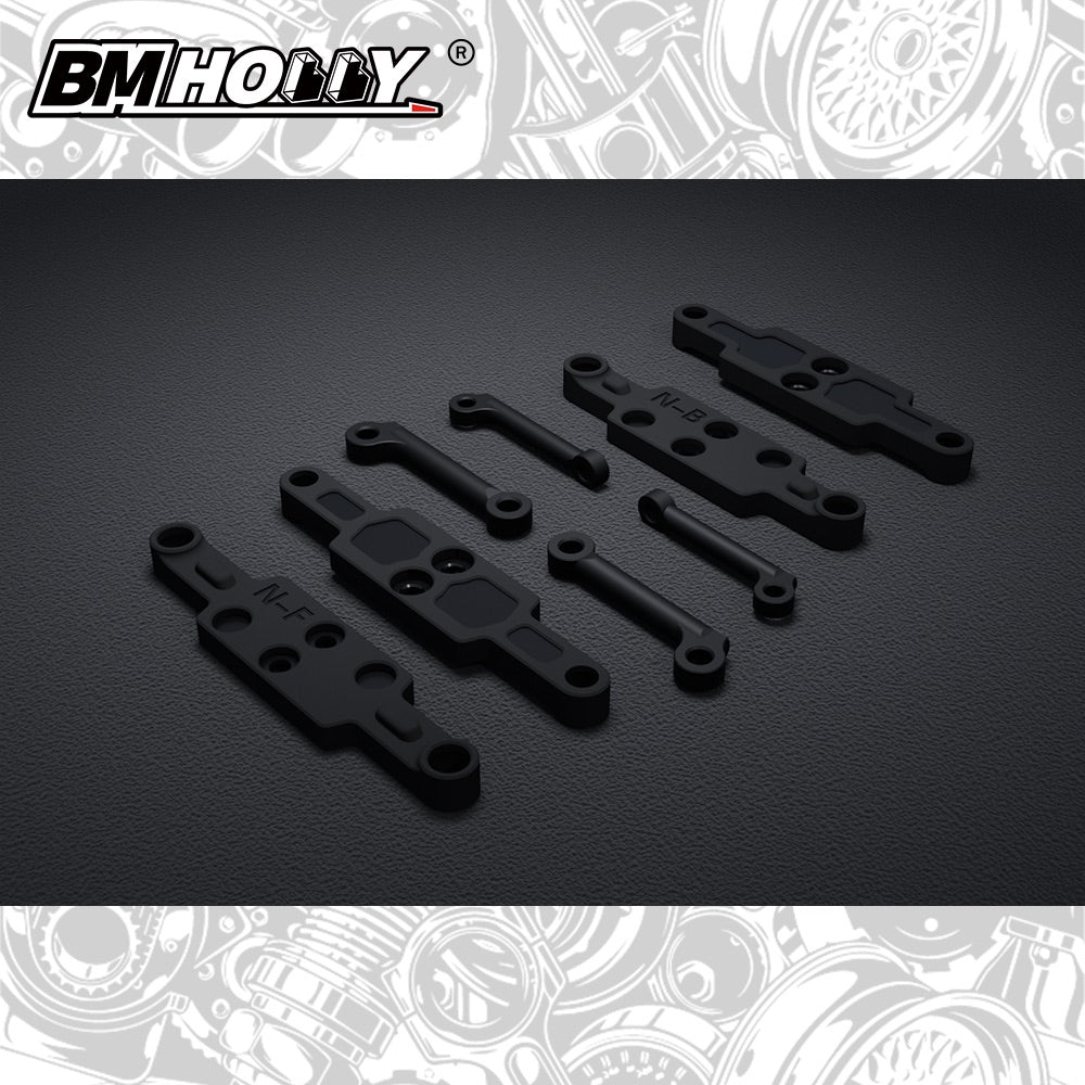 BMR-X - Narrow Suspension Set for FLD Cars 86 S13 1-28 [BM Racing] FLD-1314-N