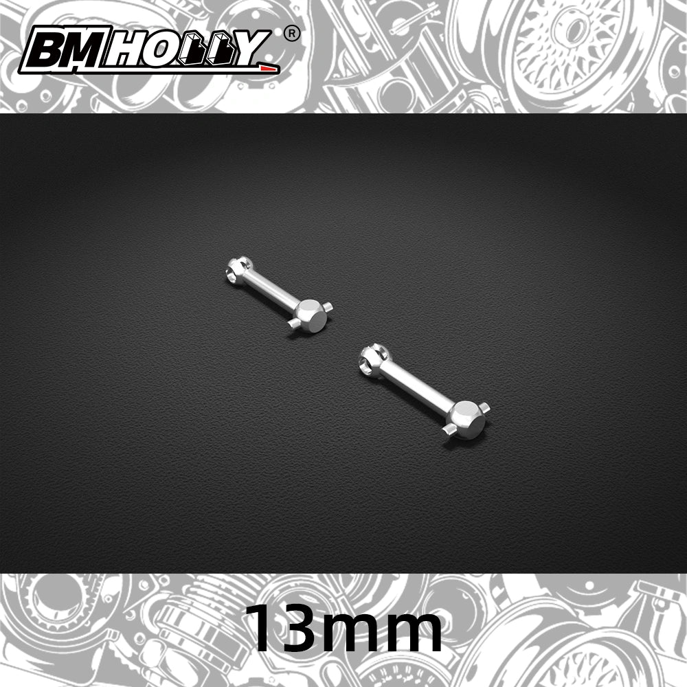 BMR-X - 13MM Metal CVD Dogbone for FLD Cars 86 S13 1-28 [BM Racing] FLD-OP009-13S