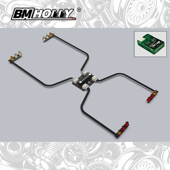 BMX-R S13 Silvia Lights Set LED kit for 1/24 FLD FR Legends [BM Racing] FLD-S13-FL