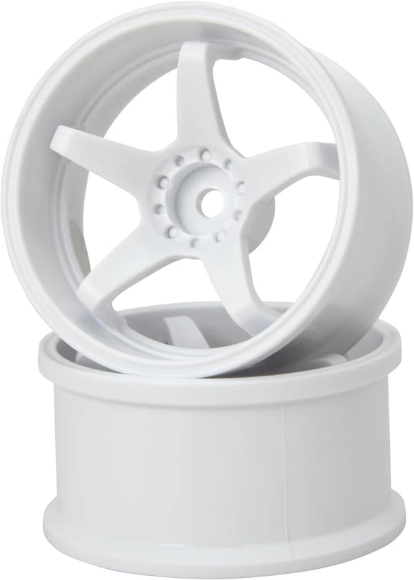 HAYATE - WHITE N-Type Drift Wheel High Traction 6mm / 8mm 1/10 Rims [G ...