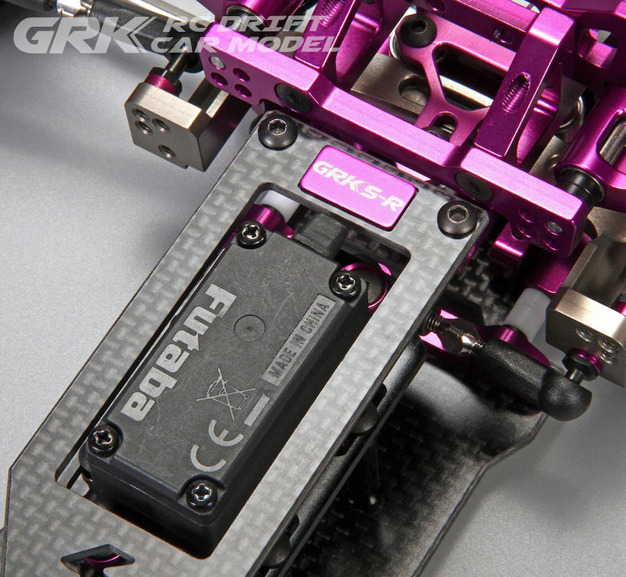 SHIBATA GRK5-R Conversion Set for GRK5 1-10 Drift Chassis Kit RED SHIBATA GRK5-R Conversion Set for GRK5 1-10 Drift Chassis Kit RED