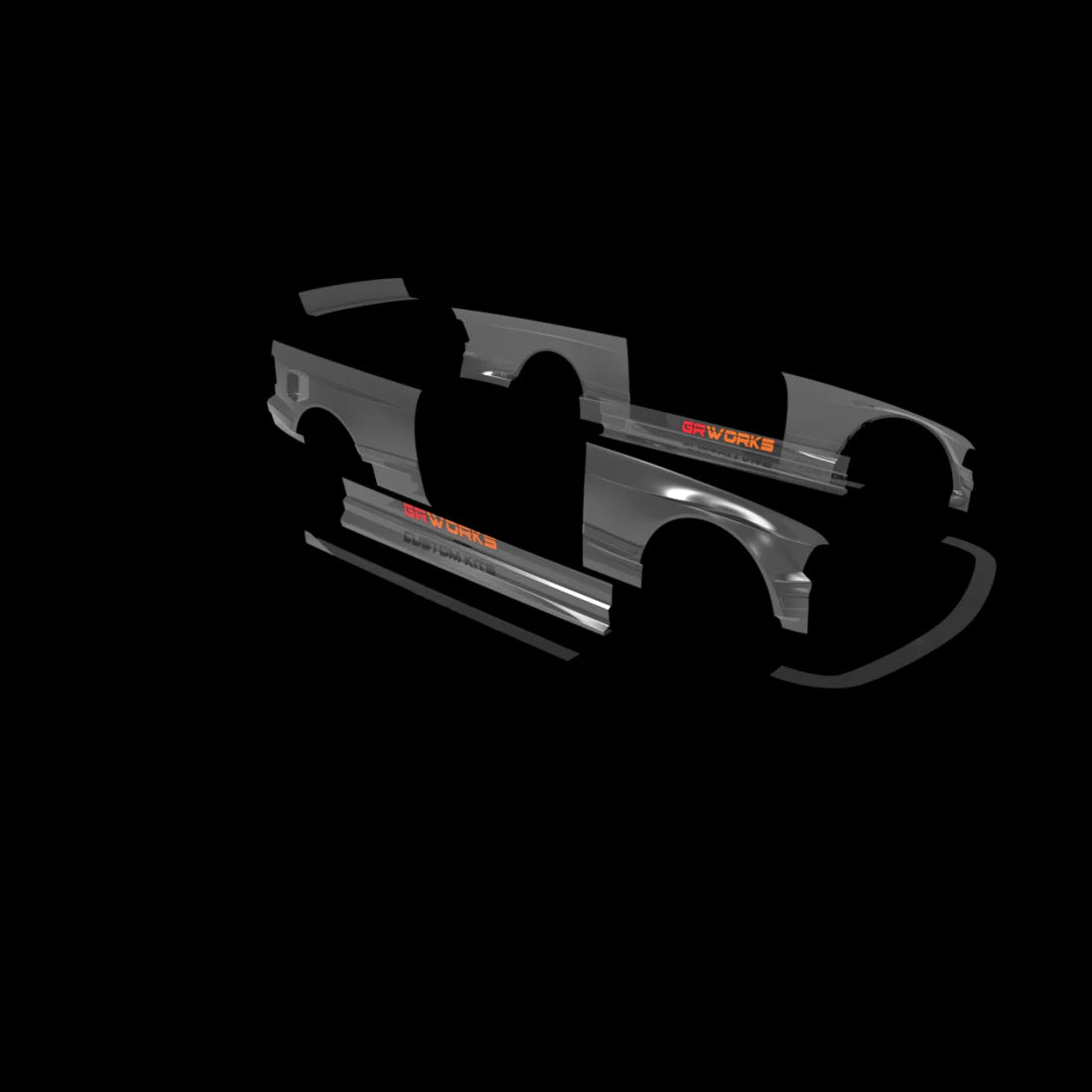 BMW M3 E36 GR WORKS Edition V1  WIDE BODY Bodykit  [24K] GWN0000