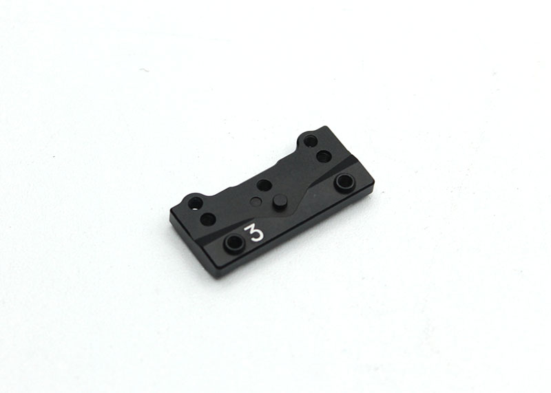 1-28 GX28 3 Degree Caster Bulkhead [Reflex Racing] GX28-006-03