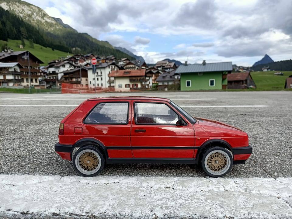 VW Volkswagen GOLF MK2 16V GTI 1-10  Body Shell [Quality RC] QRC-052-GOLF-MK2