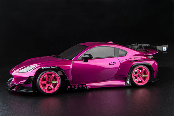 Hot Pink High Traction 5mm 7mm 1-10 TE37 Style Wheels [MST] 832302HP 832301HP
