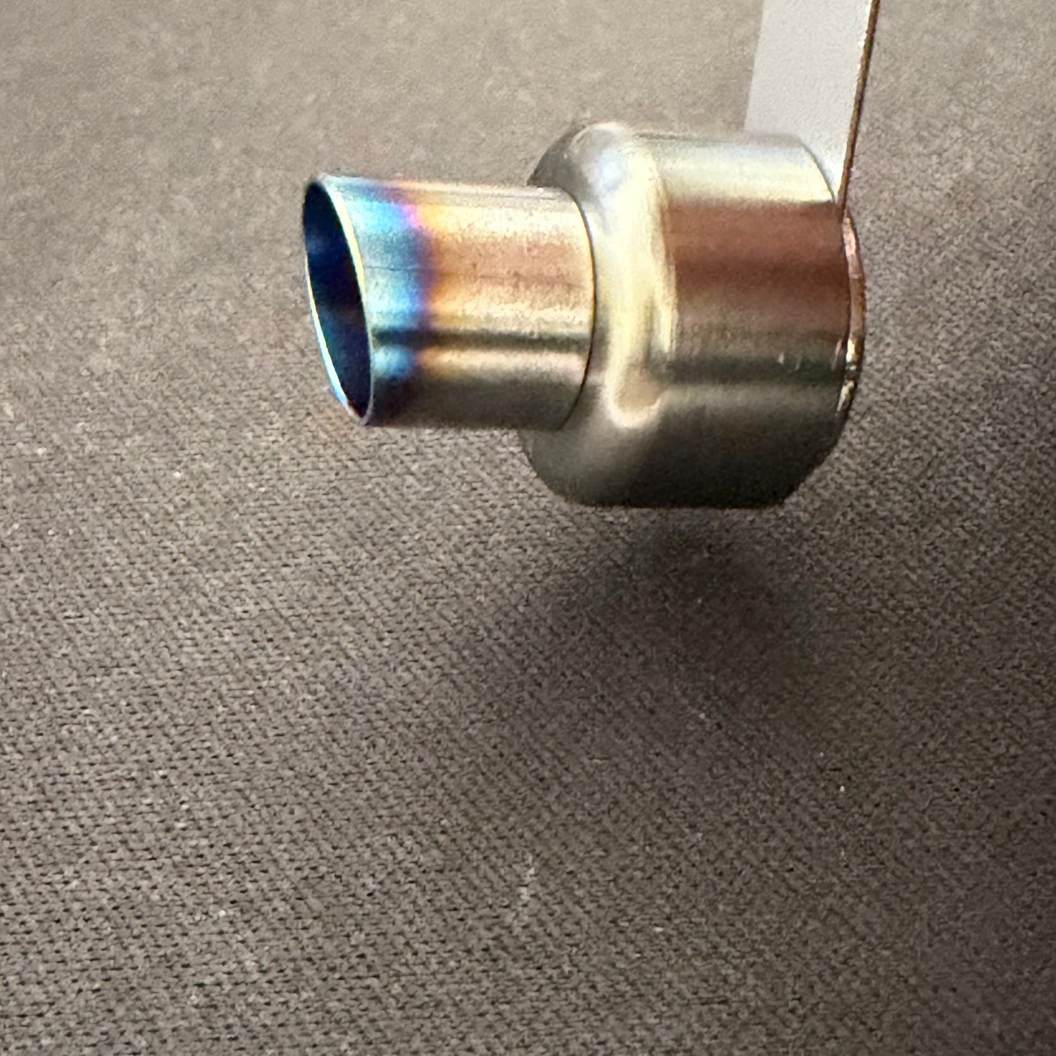10mm Titanium Burnt Tip (ANGLE Cut) 1-10 MUFFLER EXHAUST[Usukani] 523A