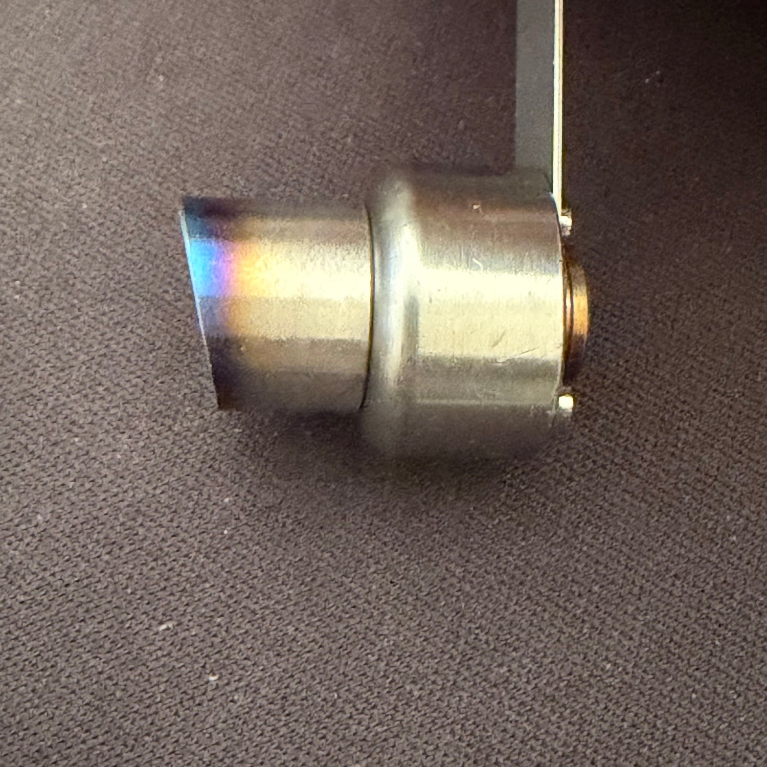 12mm Titanium Burnt Tip (ANGLE Cut) 1-10 MUFFLER EXHAUST[Usukani] 525A