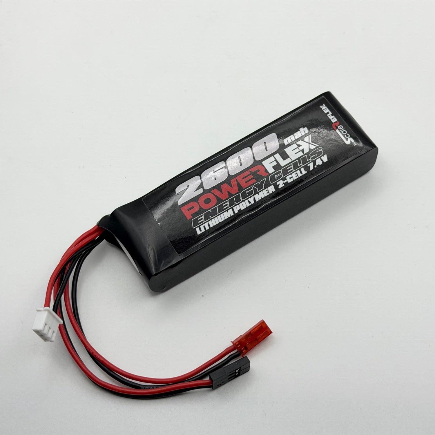 2600mah 2S 7.4v Transmitter LIPO TX Rechargeable Battery [Scale Reflex] SR2600-TX