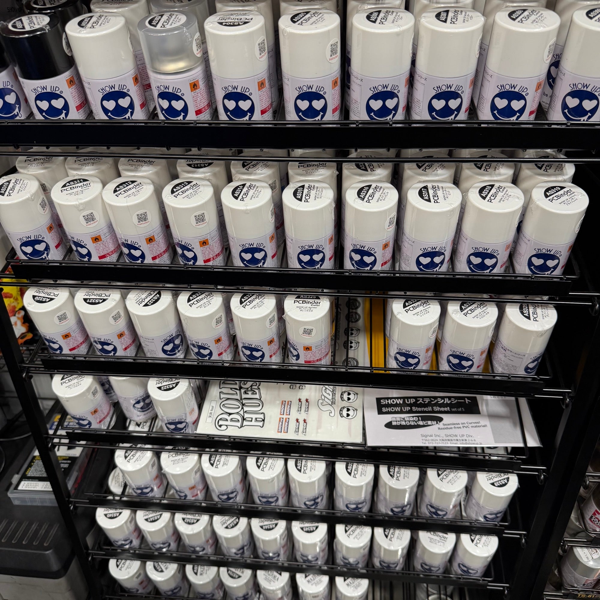 Show Up Aerosol Spray 100mL / PCBinder (Made in Japan) for Lexan [Show Up]