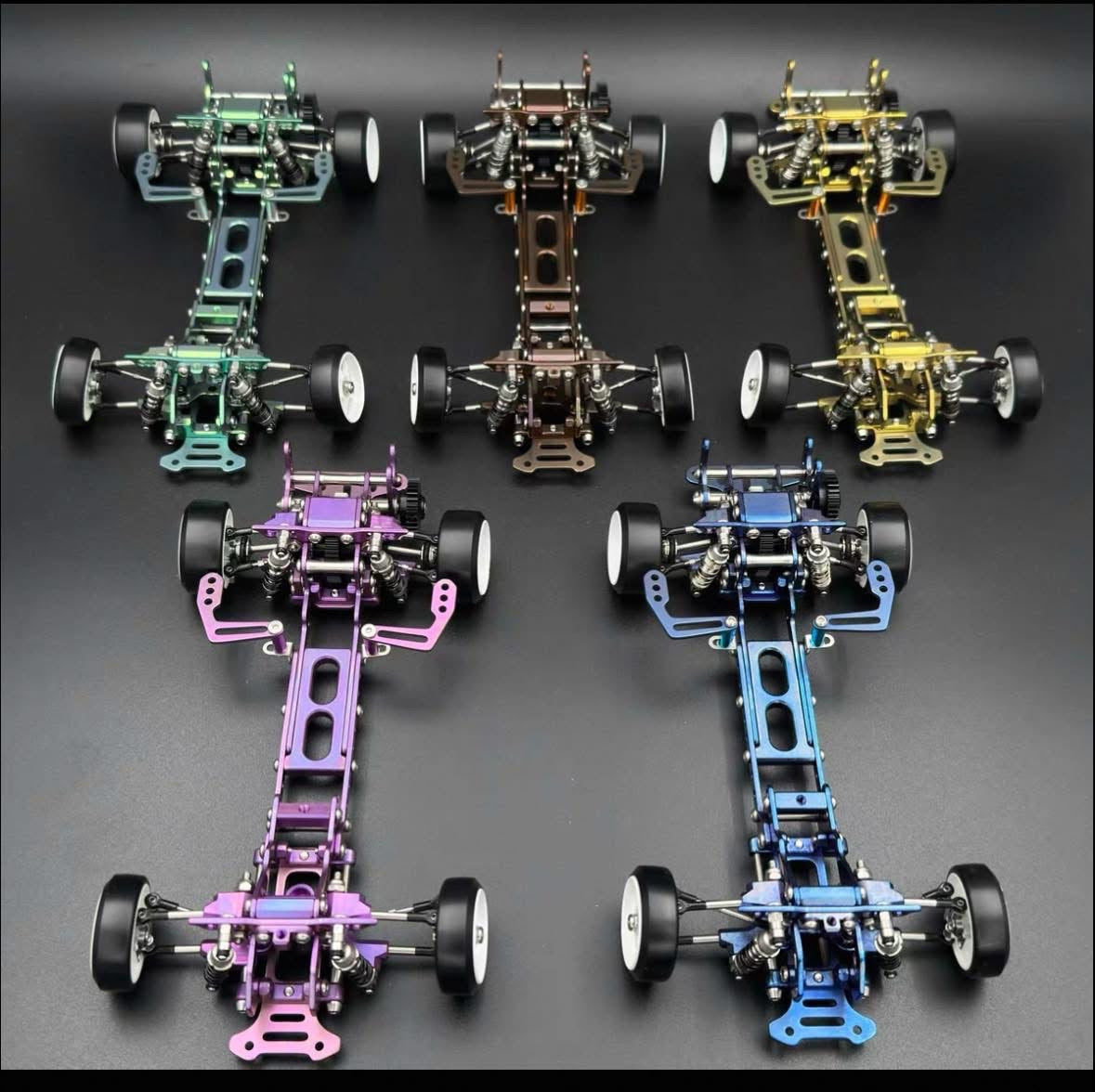 MANGRY Misura for Tamiya 1/10 Touring On-Road Drift RC Car Kit TT-02 4WD Kit Telaio Telaio MANGRY Misura for Tamiya 1/10 Touring On-Road Drift RC Car Kit TT-02 4WD Kit Telaio Telaio