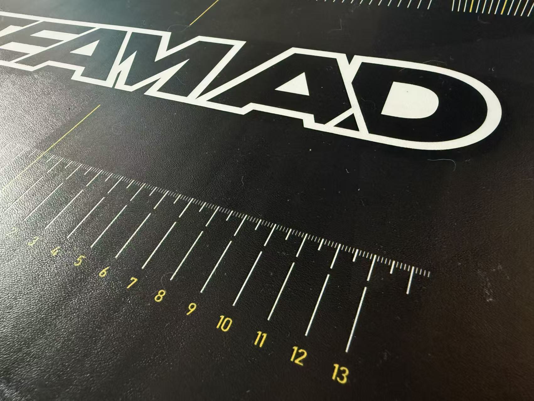 Team AD Pit Mat w Setup Marking Pitmat v2 - LEATHER [Team AD] AD-9033
