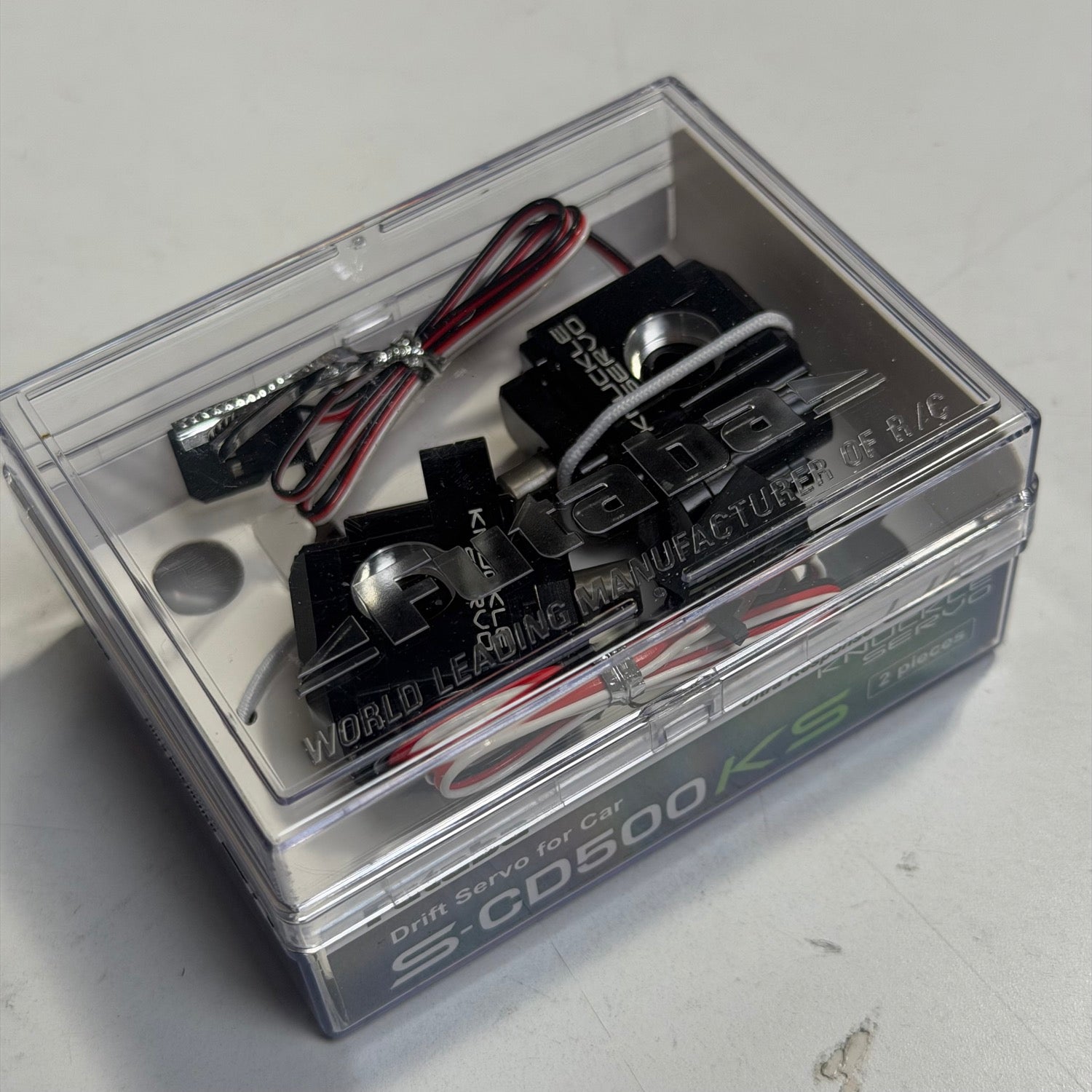 S-CD500 KS Knuckle Servo Set (2pc) for Drift S-CD500KS [Futaba] 00107470-3