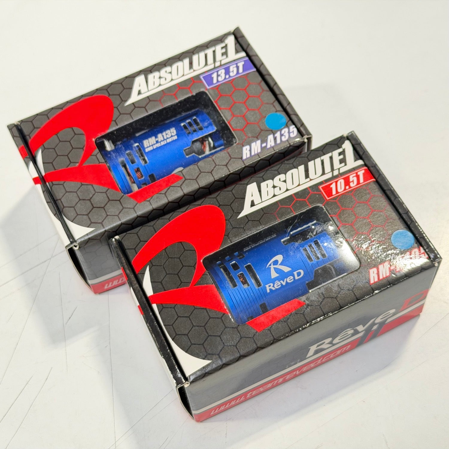 BLUE Absolute 1 RWD Drift Motor 13.5 - 10.5 [Reve D] RM-A105BL RM-A135BL