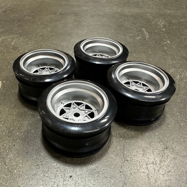 Jewish Star Rims 1-10 SSR STAR SHARKS TECHNO BOSOZUKO RIMS (SILVER) +9 OFFSET DEEP DISH ...