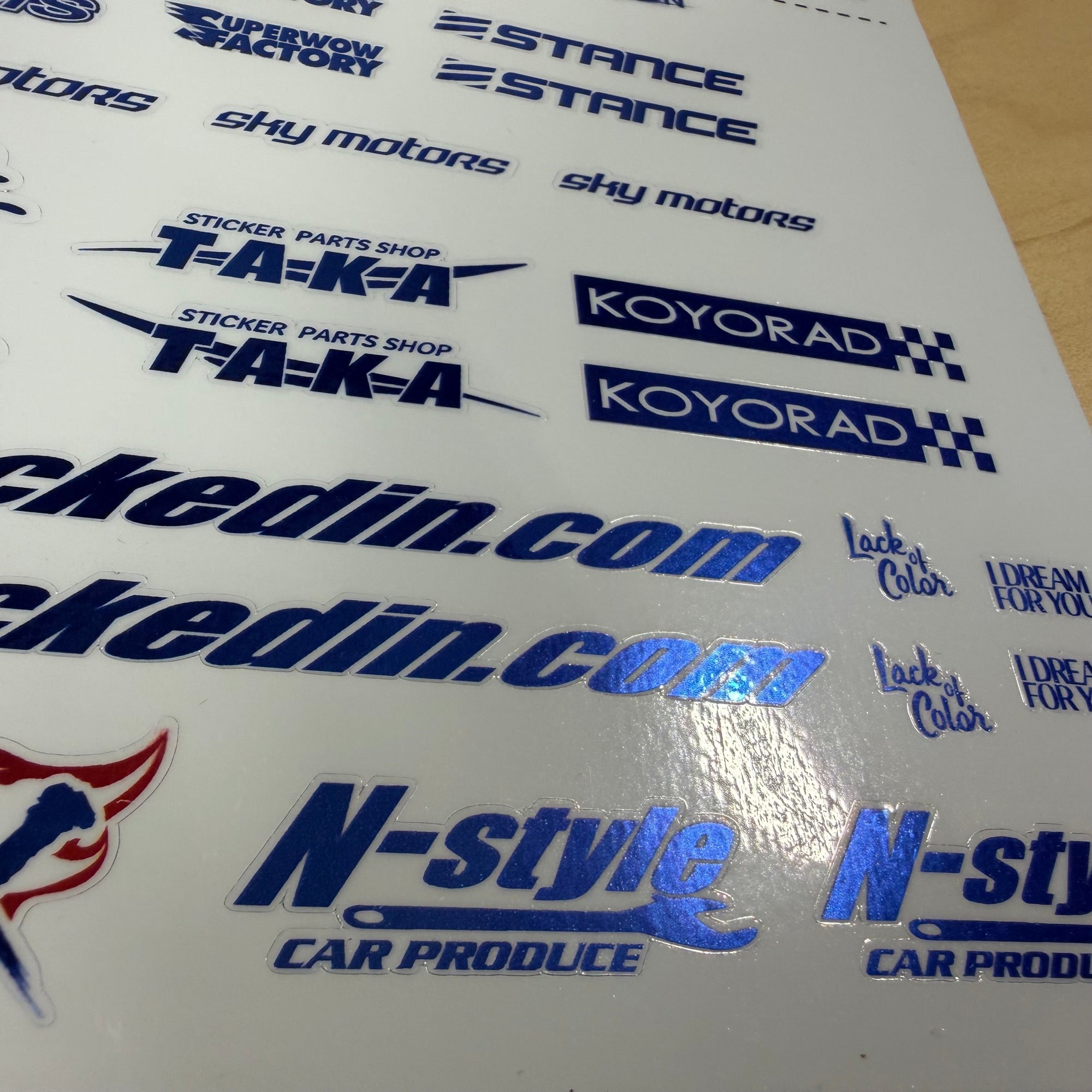shirtstuckedin 3037 S13 - RC DRIFT 1/10 LIVERY KIT DECAL STICKER SET [shirtstuckedin] 3037-S13