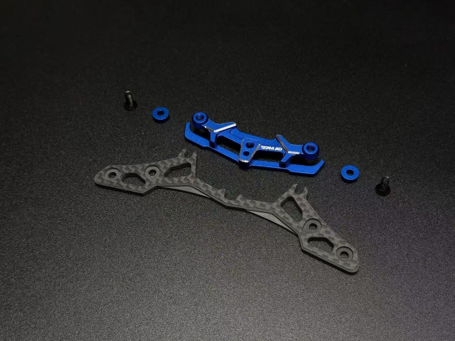 FRONT BUMPER for AD-X RDX YD2 RD1 RD2 - BLACK RED PURPLE BLUE SILVER [Team AD] AD-9036B AD-9036R AD-9036P