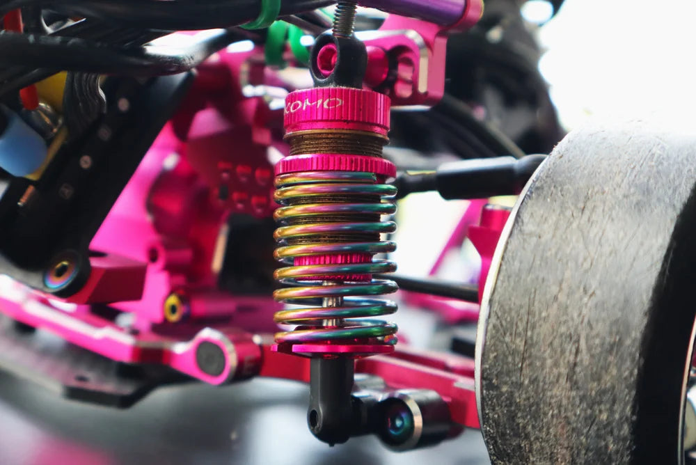 BOING 1-10 Competition Titanium (6-Coil, 7.5-Coil,. 9-Coil) RWD Drift Springs Set [Powered By Sushi]