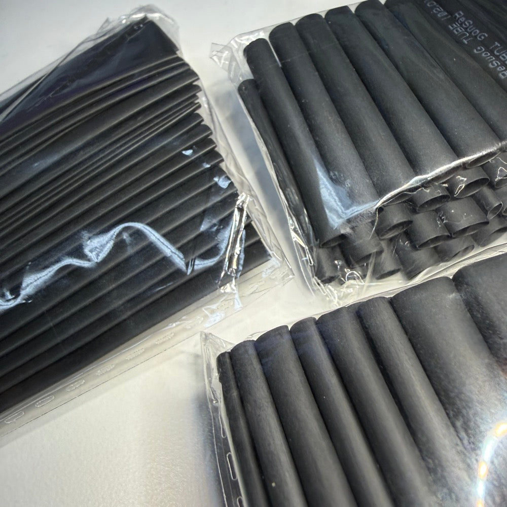 127pc Heatshrink Tubing VARIETY Pack - 2mm 2.5mm 3.5mm 5mmm 7mm 10mm 13mm Set [K-Force] KF3102