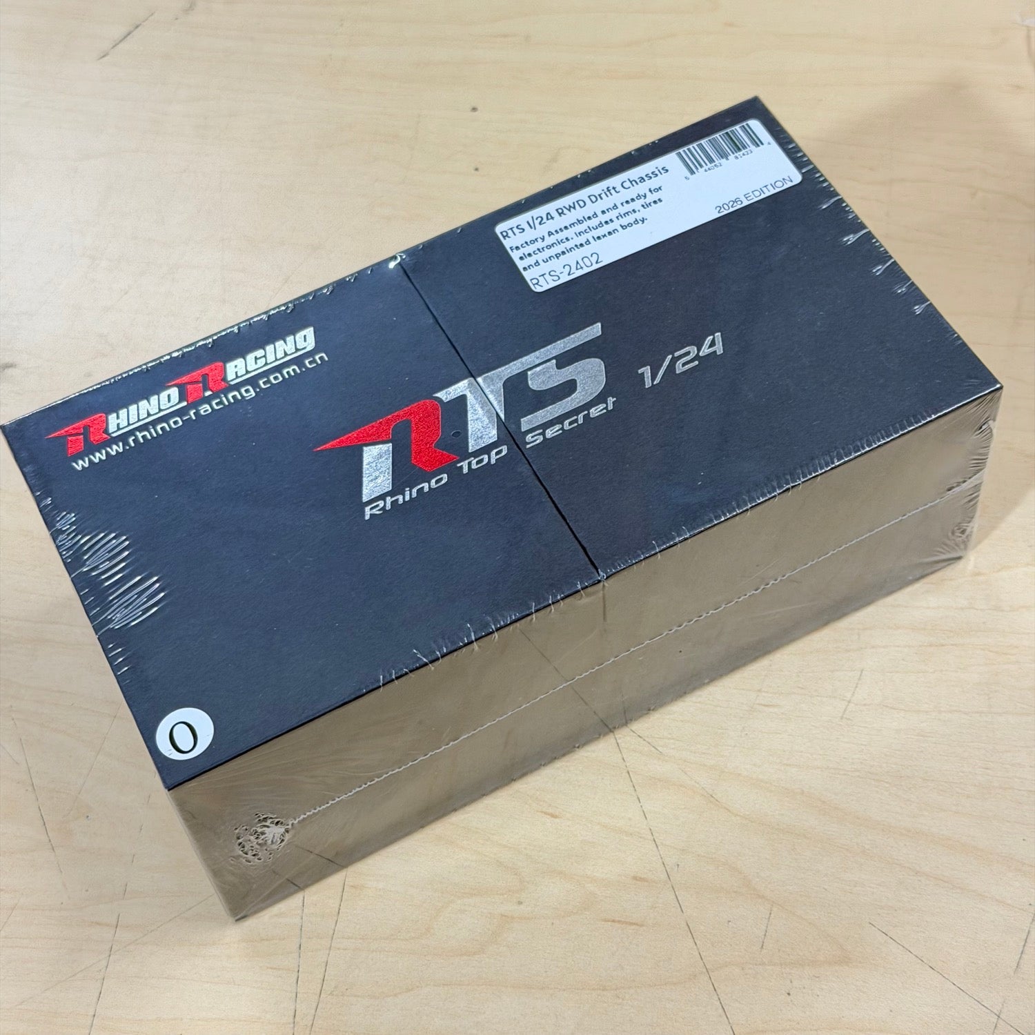 RTS 1-24 RWD Drift PRE-ASSEMBLED Chassis Kit with Body Rims Tires [Rhino Racing] RTS-2402