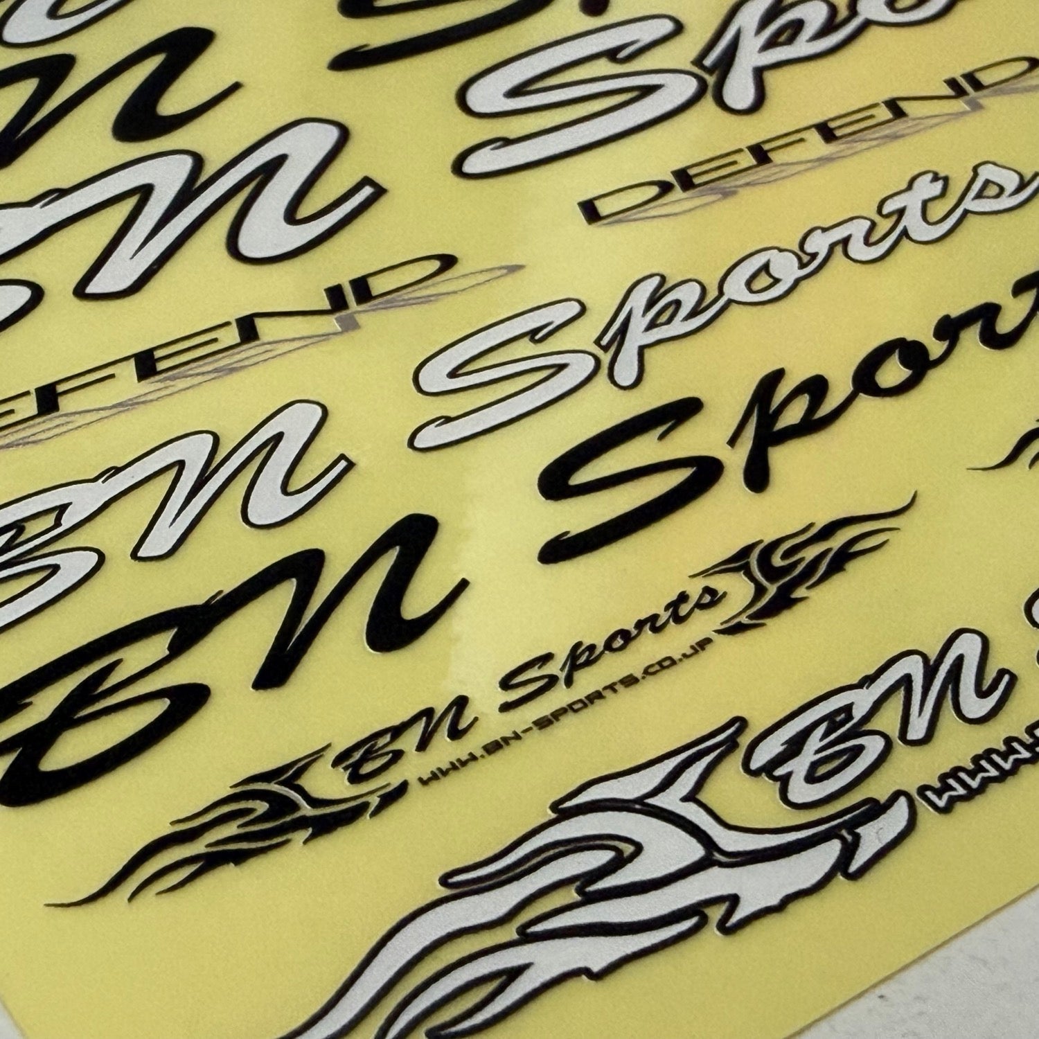 BN SPORTS License Decal Sheet (210mmx120mm) for 1-10 Drift Car Graphics Stickers Slaps [Pandora] VGP-BNSPORT