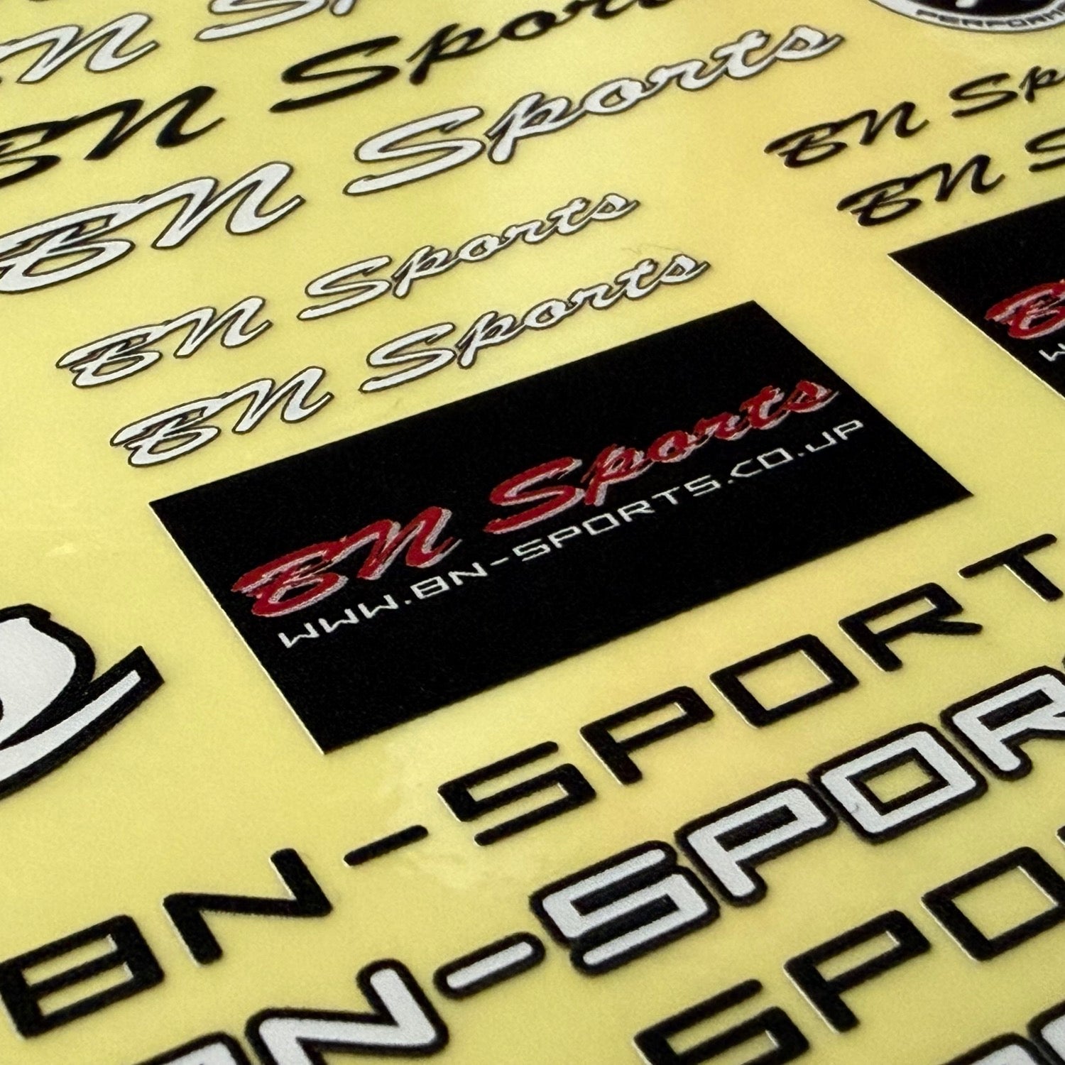 BN SPORTS License Decal Sheet (210mmx120mm) for 1-10 Drift Car Graphics Stickers Slaps [Pandora] VGP-BNSPORT