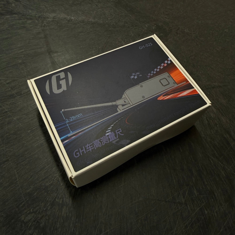 DIGITAL RIDE HEIGHT GAUGE FOR RC CAR 1/10 1/28 1/12 1/8 1/24 MINI-Z Drift On Road Off[JACKIERC] GH-025