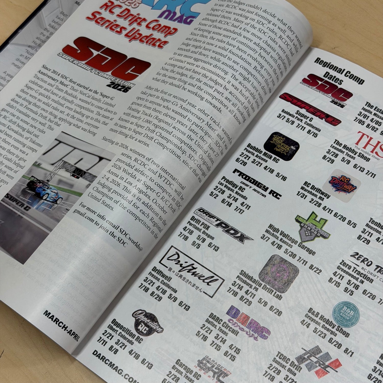 DARC MAG - RC DRIFT CAR MAGAZINE (MAR/APR 2026) / DARCMAG.COM