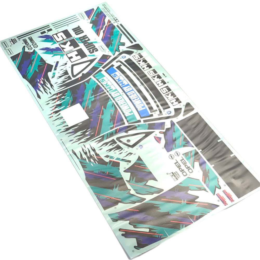 タミヤ1/10RC HKSスカイラインステッカー タミヤ1/10RC HKSスカイラインステッカー タミヤ1/10RC HKS