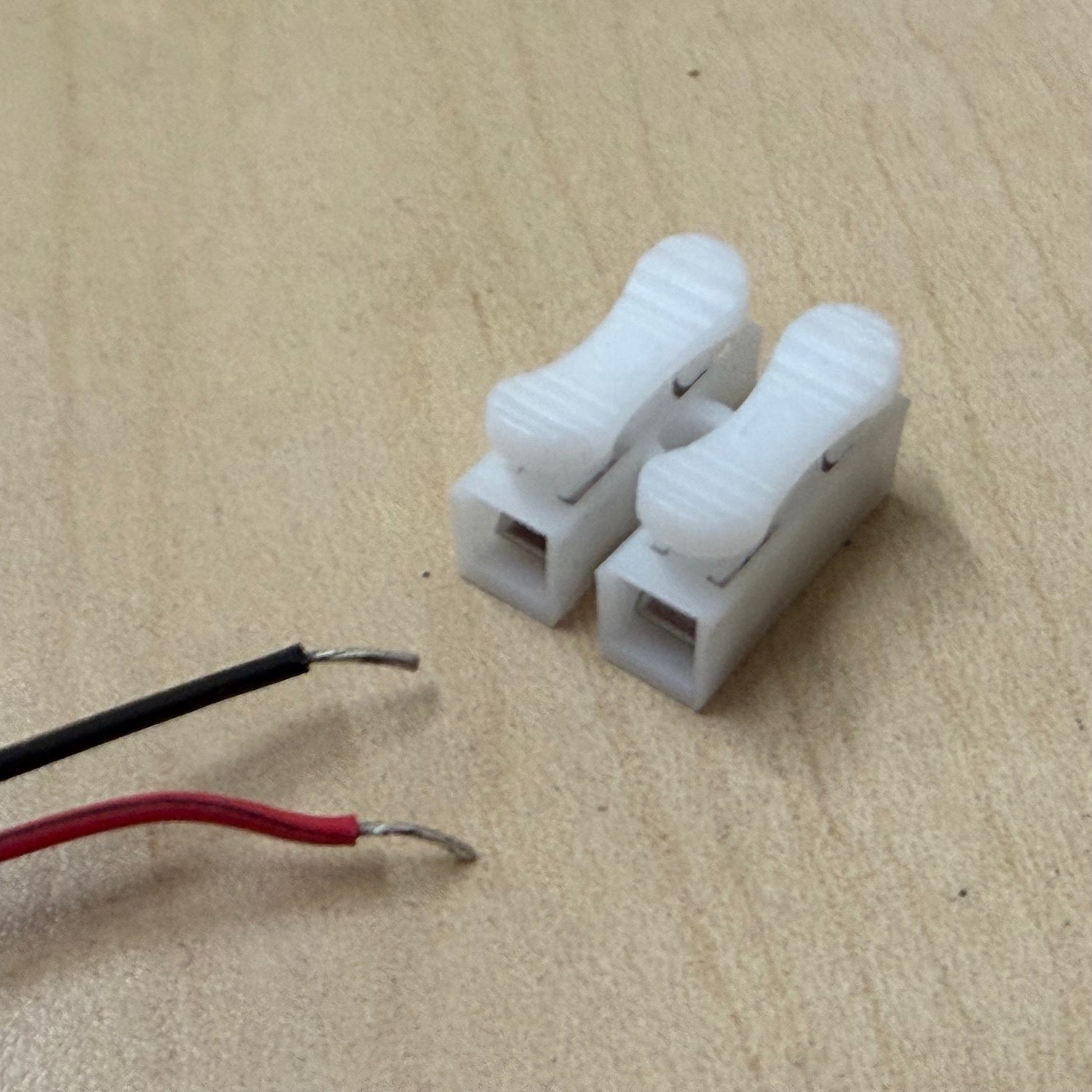 DIY Extension Easy Clip Adjustable SOLDER FREE Leads 2-Pack [K-Force] KF4049A