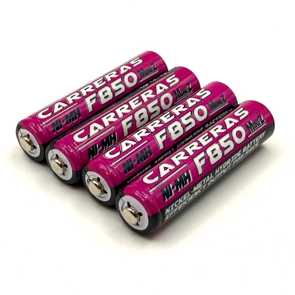 Buschur Racing Mini Battery 850 Mah NIMH AAA Batteries for RACE (Mini-Z) w/ Case [Carreras Power ...