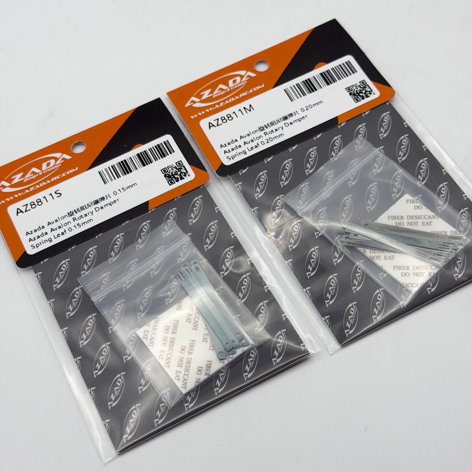 AVALON Rotary Damper Leaf Spring (10pcs) 0.15mm 0.20mm [Azada] AZ8811S AZ8811M