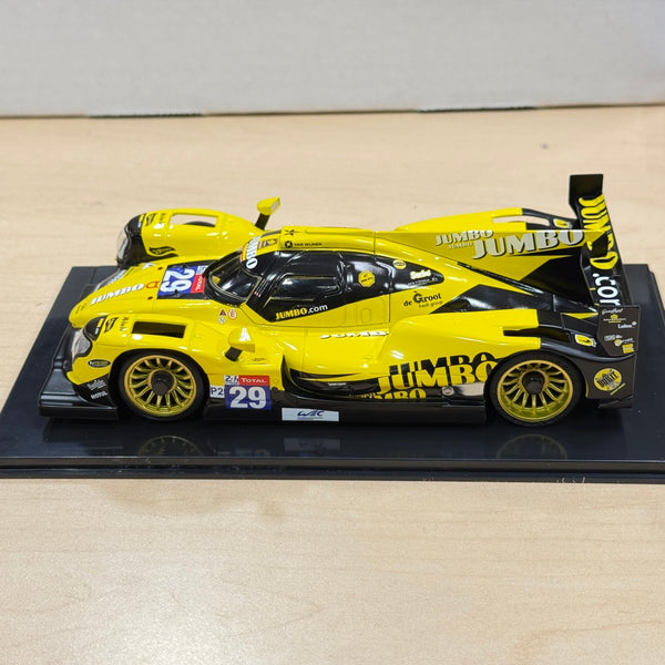 1-28 GL LMP2 #004(29) - YELLOW / BLACK Painted Body (102mm WB) [GL Rac ...