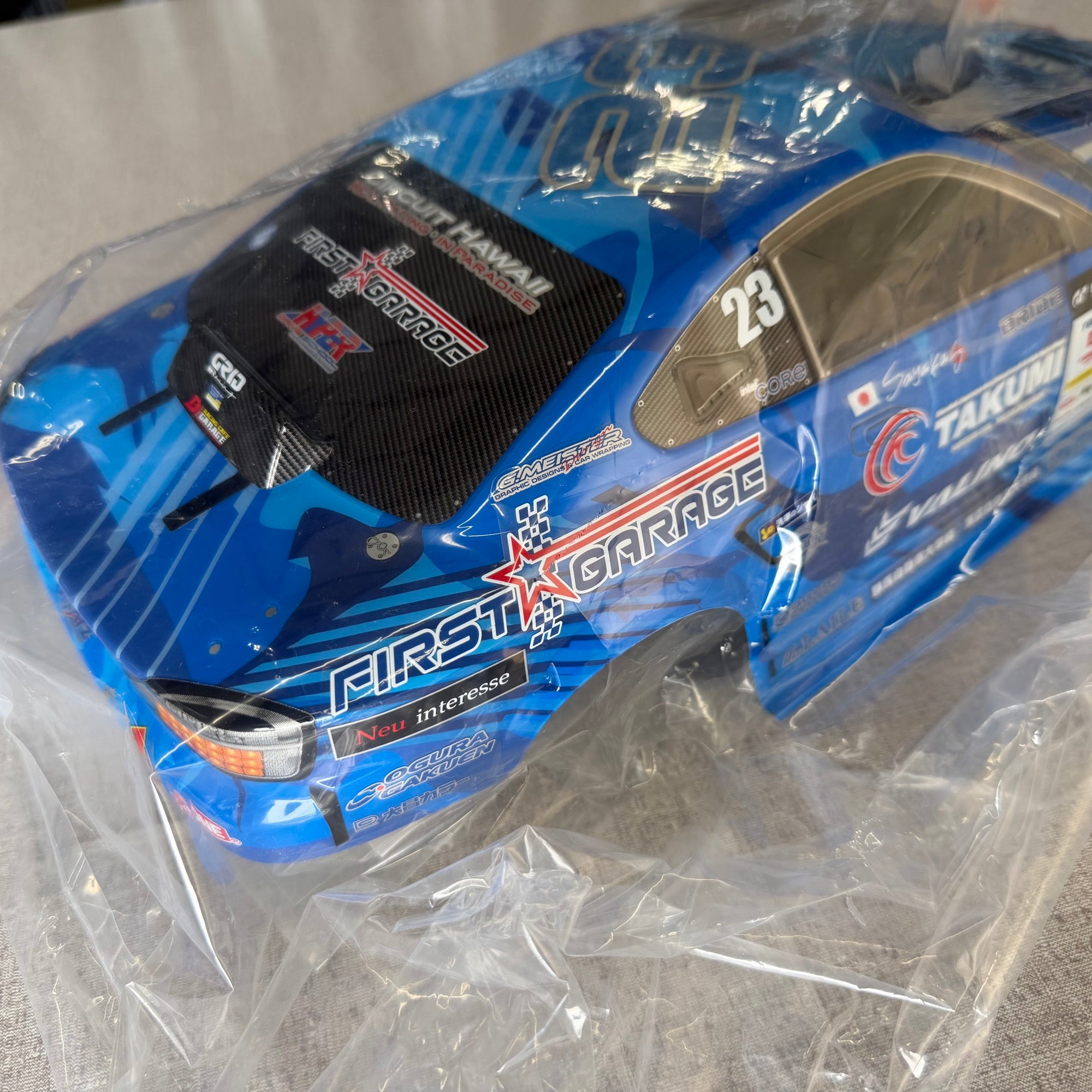 Painted* D1GP Mercury Sayaka Nissan S15 Silvia 1-10 BODY SET