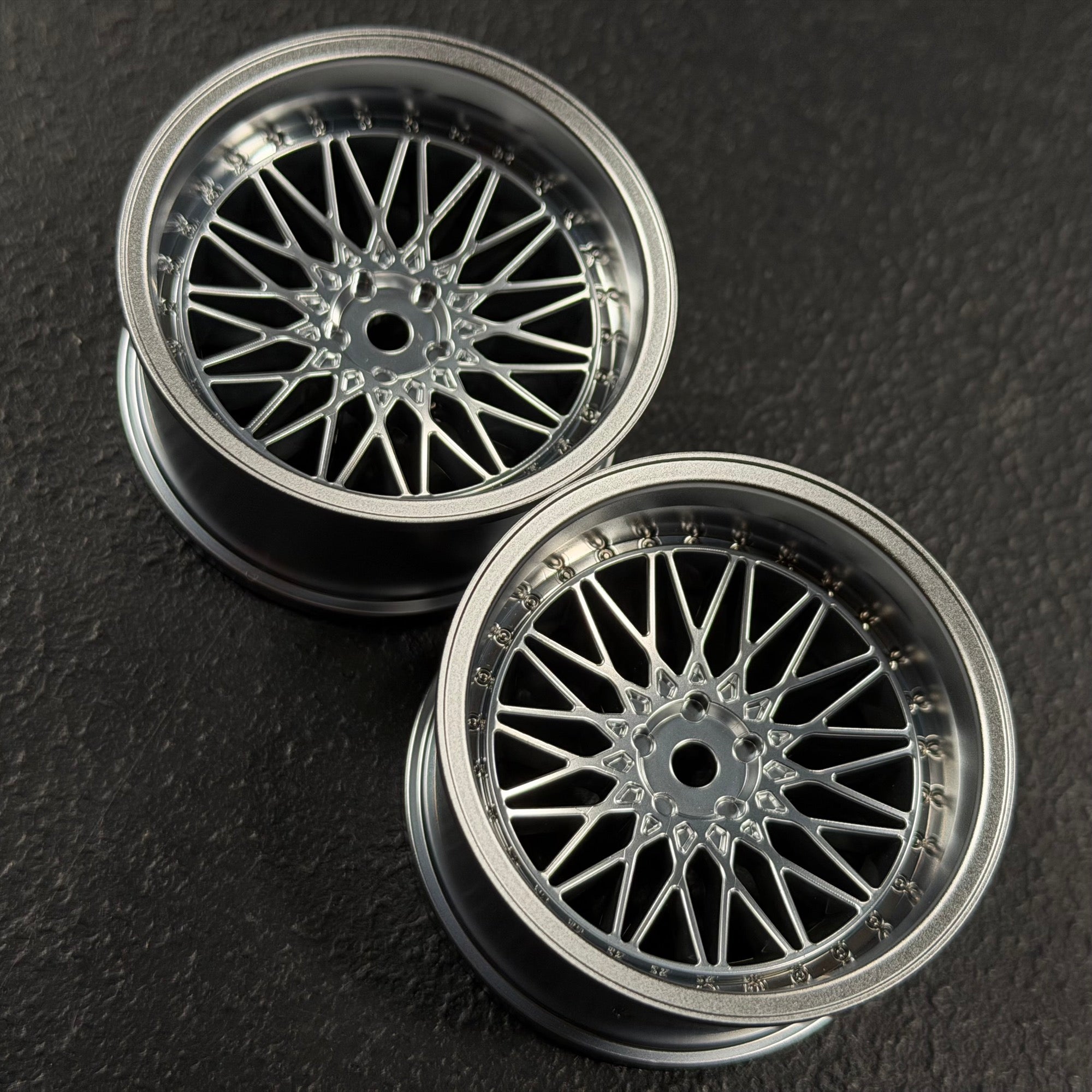 PREORDER: 326Power Yaba KING MESH - High Chrome - 7mm - 10mm - 1-10 Rims [Overdose] OD2027c OD2029c