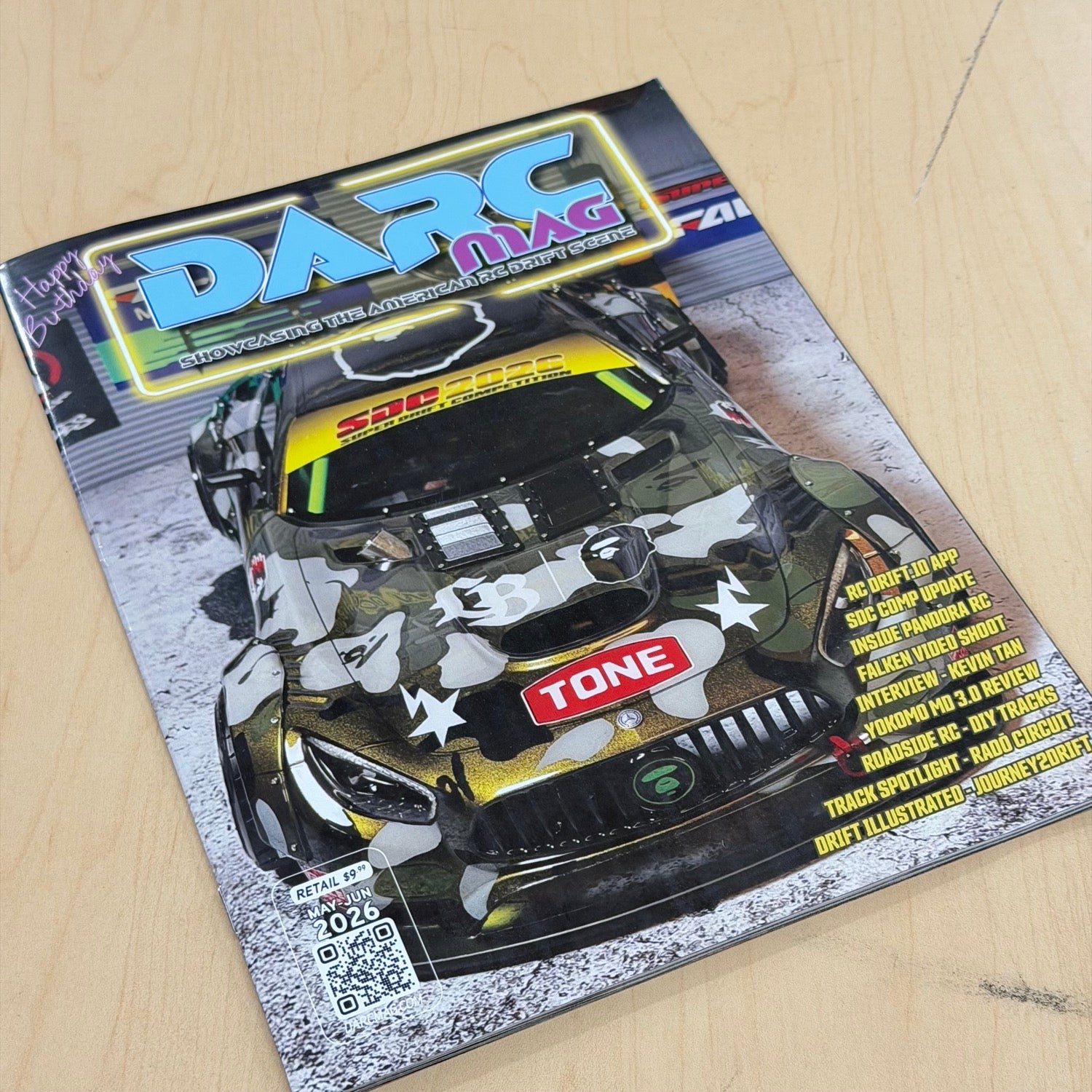 SHIBATA GS2MOD / GRK GS2 1-10 RWD RC Drift Kit [R31 House] GS2MOD