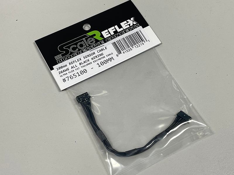超Aプラスのレプリカcue REFLEX SENSOR CABLE for Brushless ESC MOTOR Sensored 100mm
