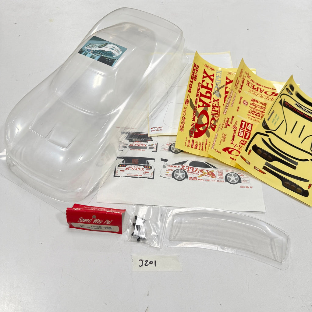 Apex-i D1 Project Mazda RX-7 FD3S w/ Livery, Wing, Wingstand 1-10