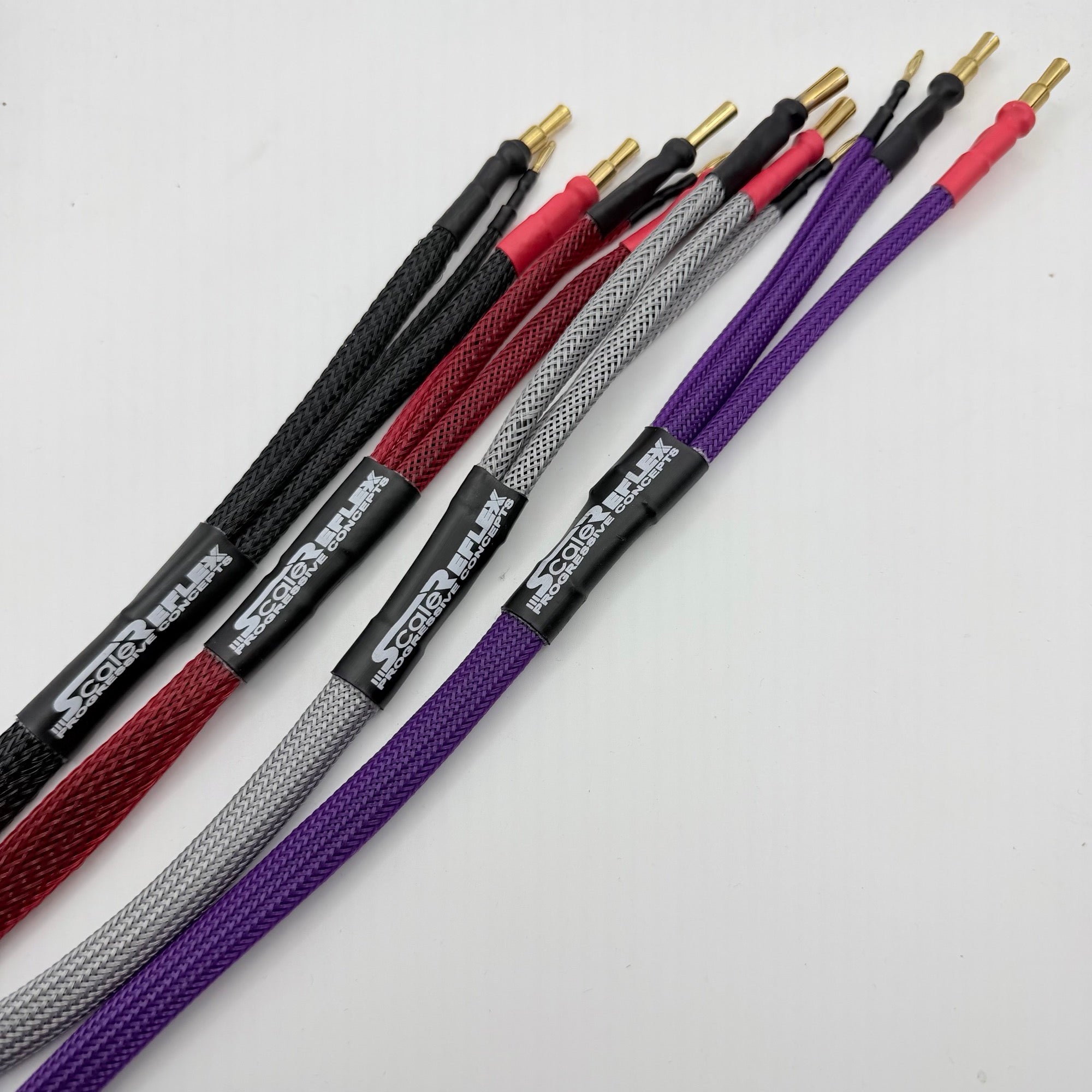 Reflex Jumper Cables ULTRA - XT60 to 4mm 5mm 4/5mm Bullets Balance 2S LIPO Battery Charging Cable [Scale Reflex]