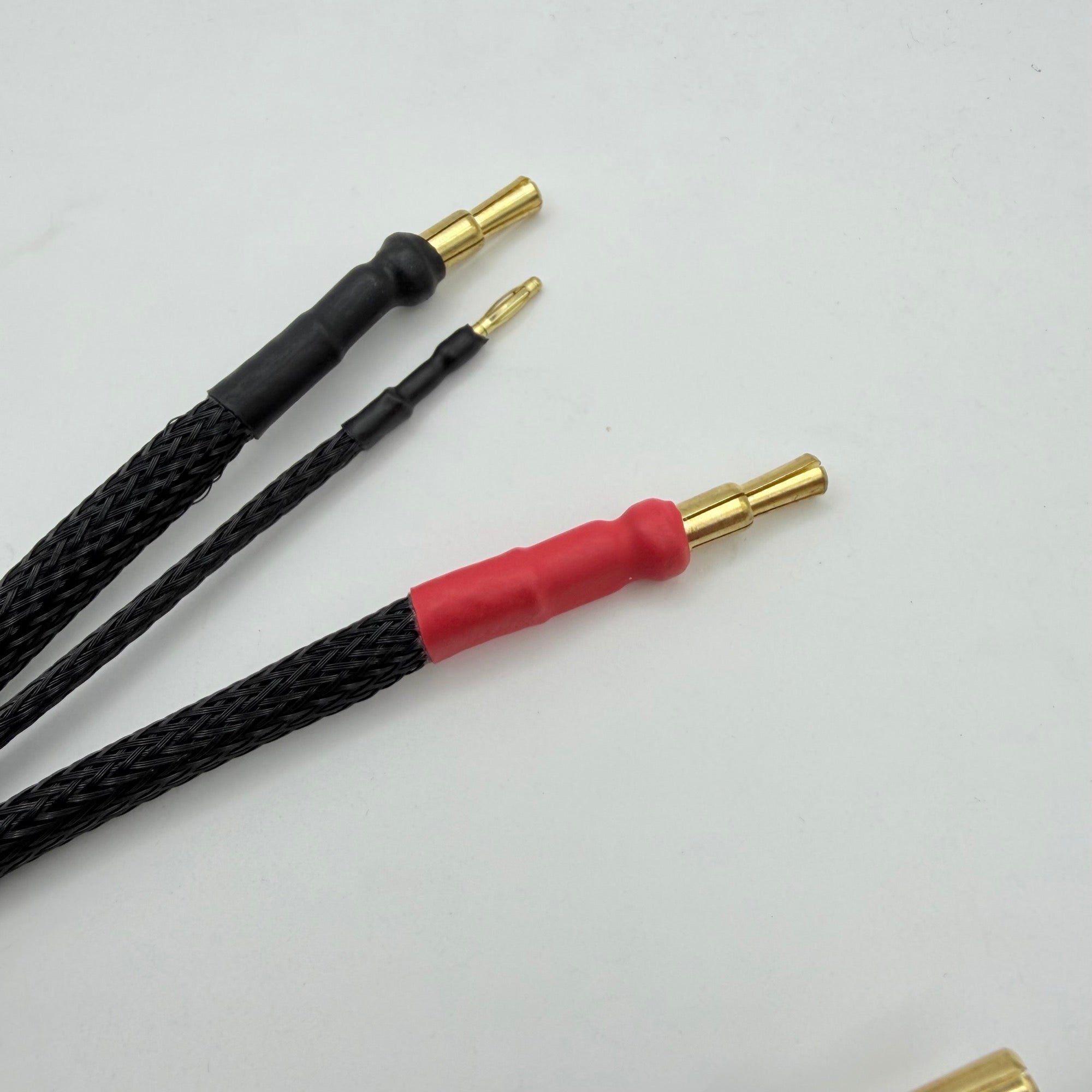 Reflex Jumper Cables ULTRA - XT60 to 4mm 5mm 4/5mm Bullets Balance 2S LIPO Battery Charging Cable [Scale Reflex]