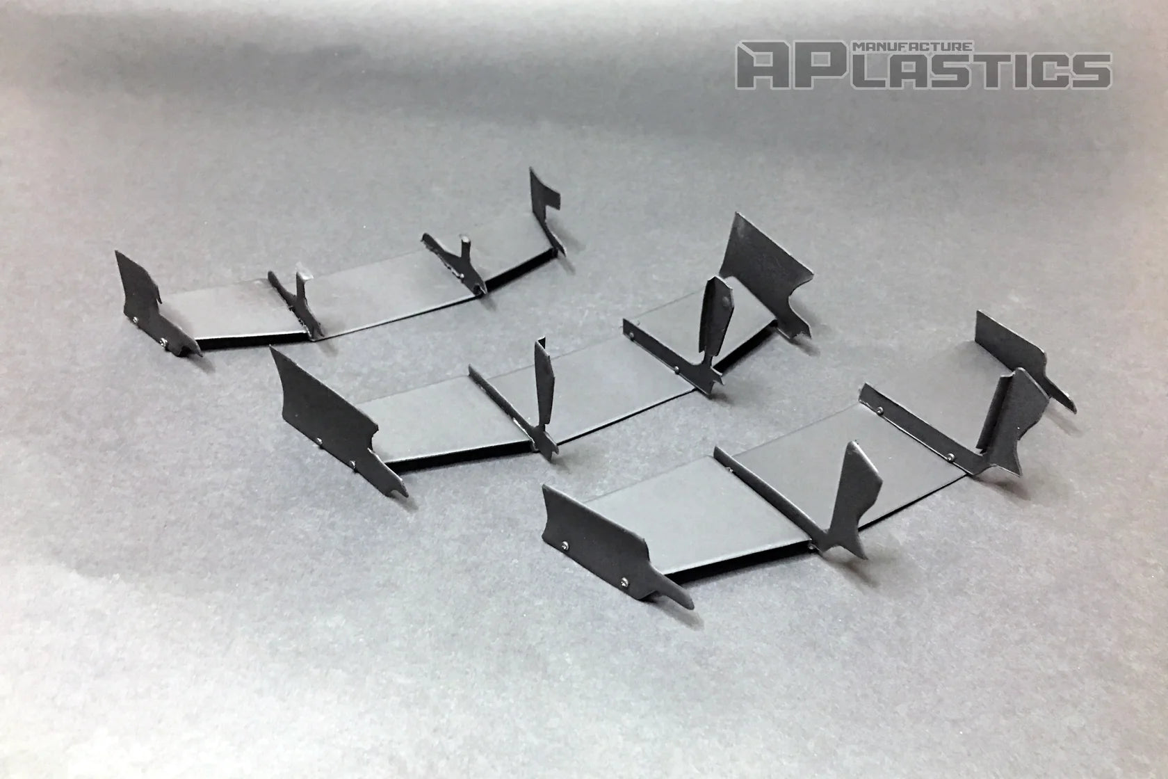 Universal Rear Diffuser Set Valence Splitter [APlastics] AP-UDIFS