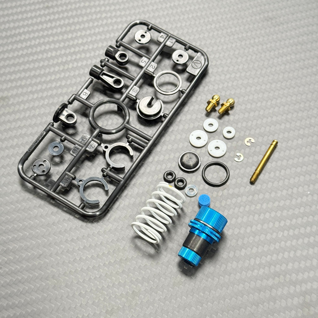 TAMIYA TRF SPECIAL DAMPER 4個入り TRF SPECIAL DAMPER (HARD BLACK COATING) SHOCK SET [Tamiya